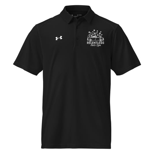 Men’s Under Armour® Polo (black/white)